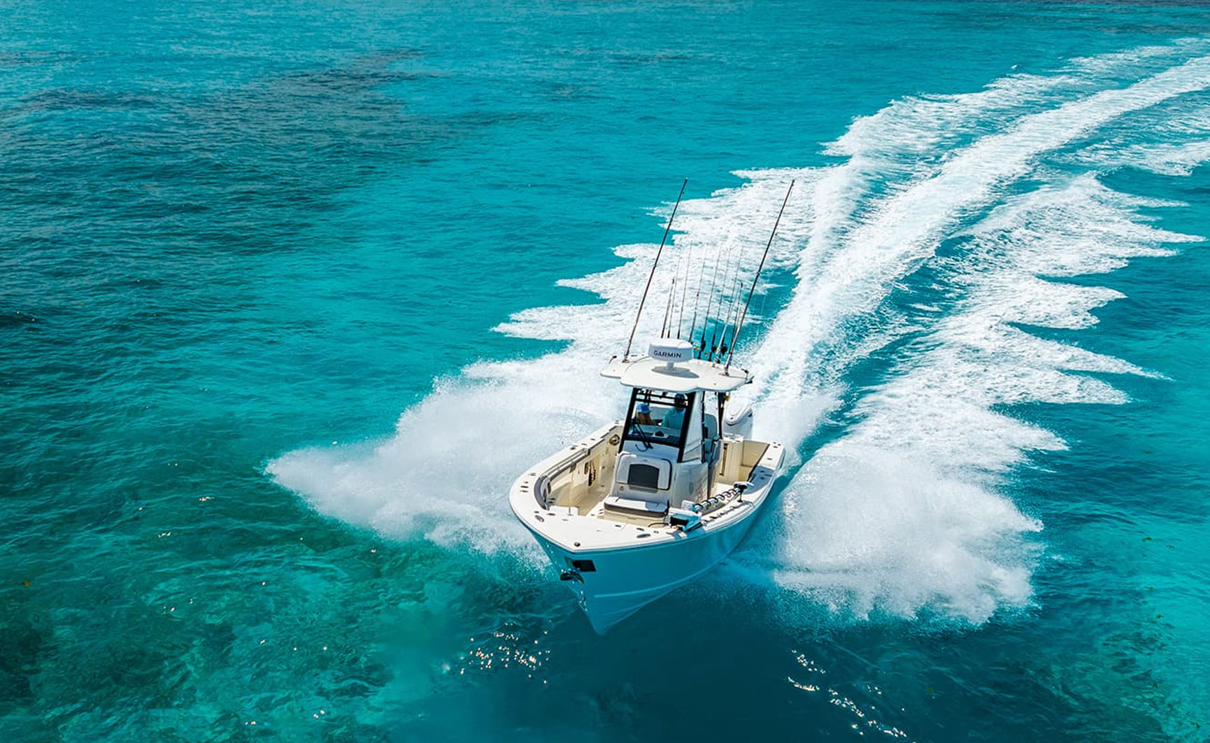 305 cc boat on water